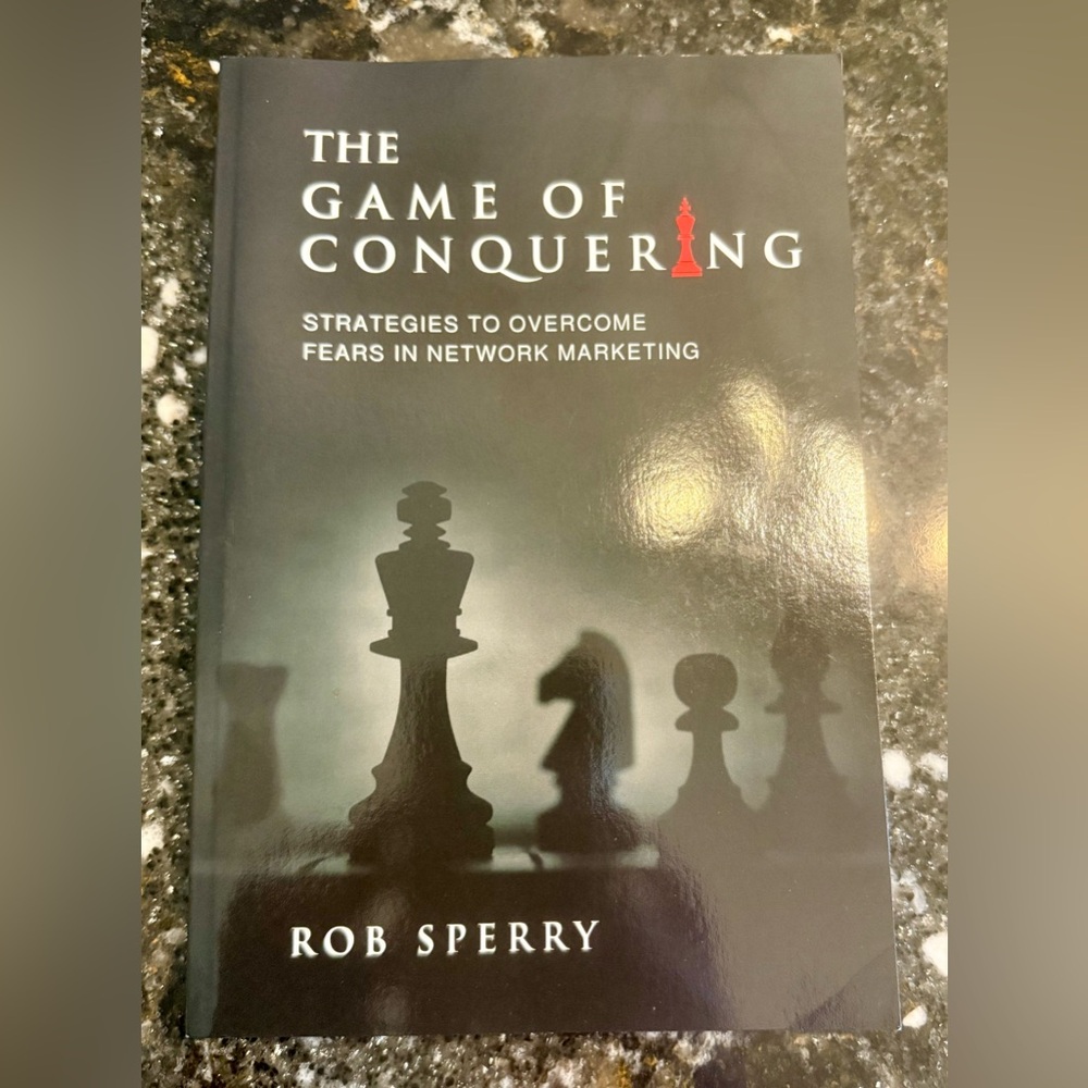 🔥4 for $20🔥📓❤️The Game of Conquering by Rob Sperry❤️📓